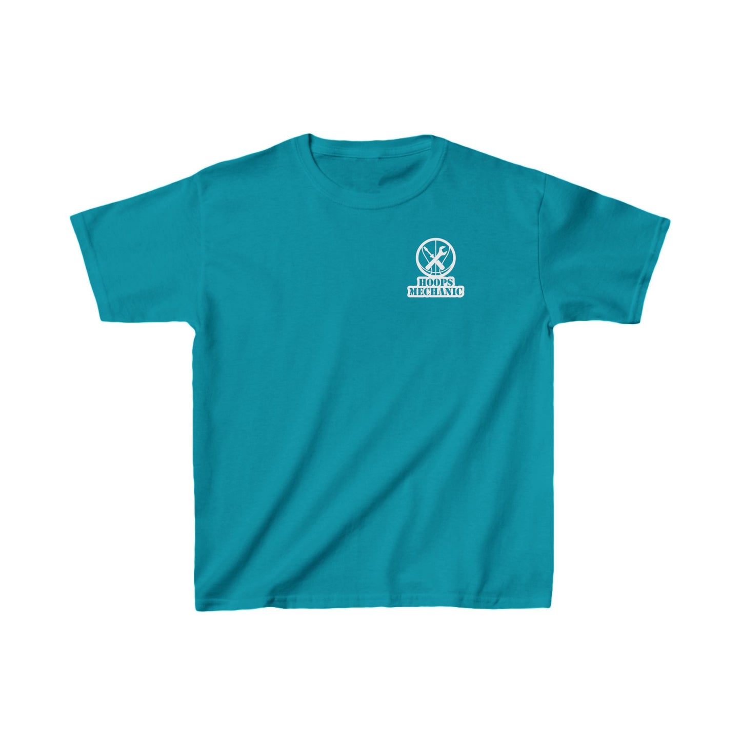 Hoops Mechanic Youth Double Logo SS Tee