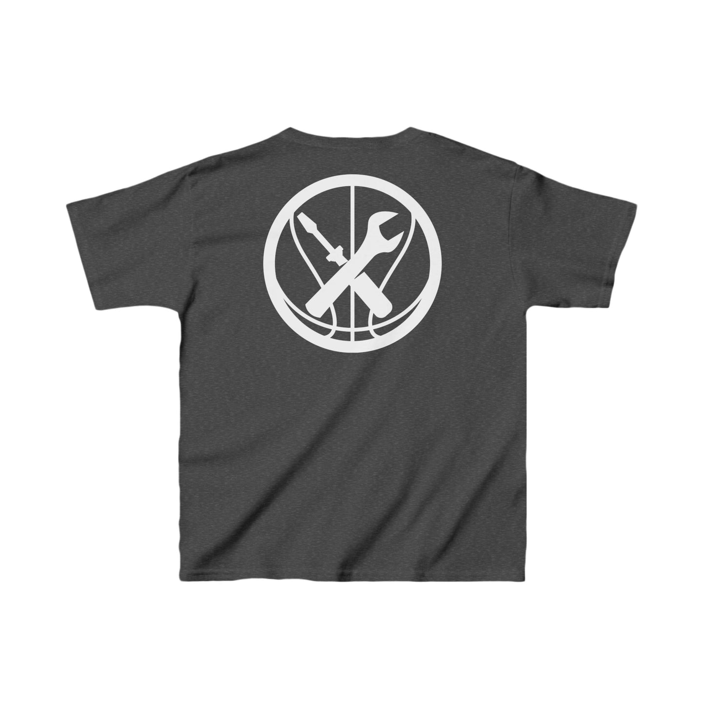 Hoops Mechanic Youth Double Logo SS Tee