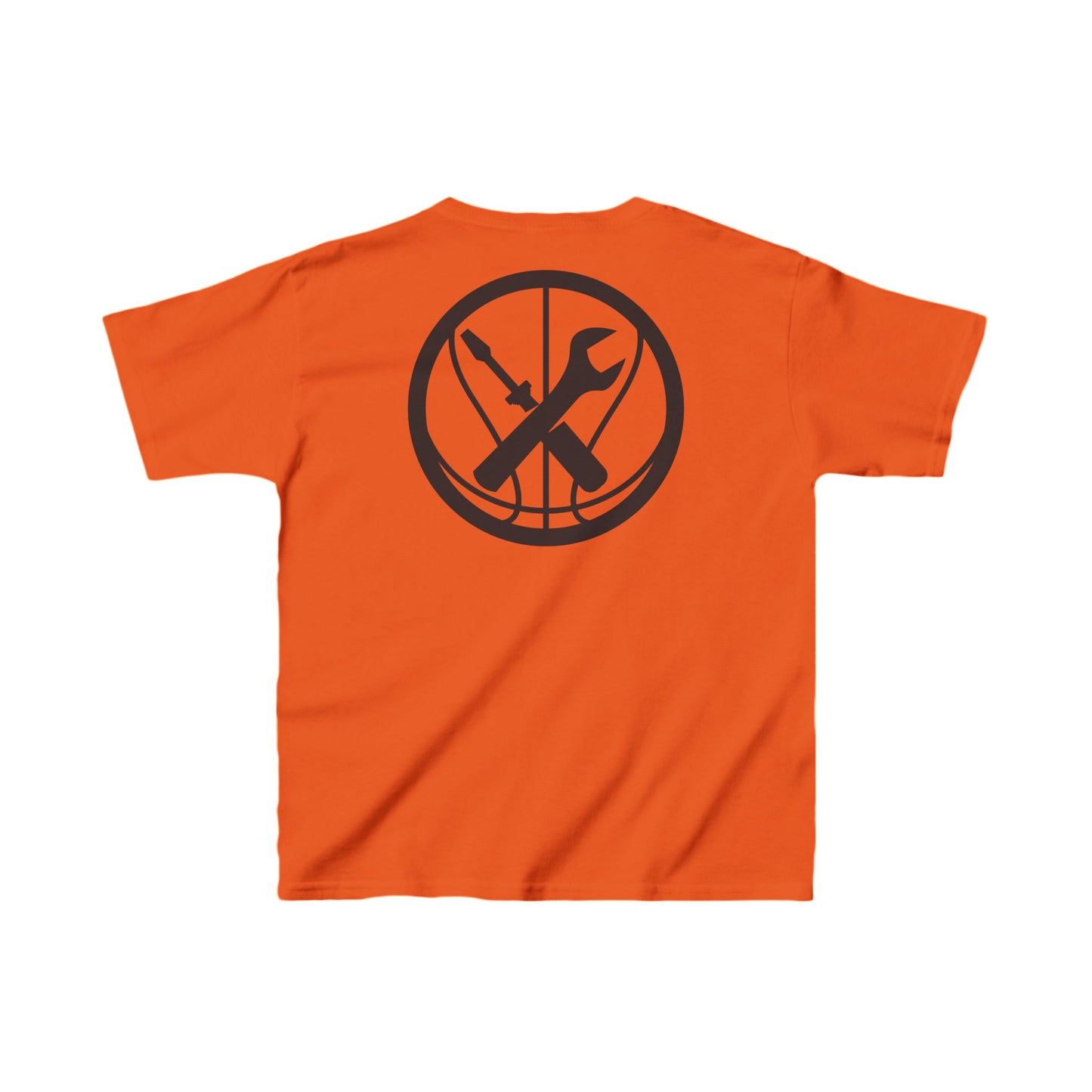 Hoops Mechanic Youth Double Logo SS Tee