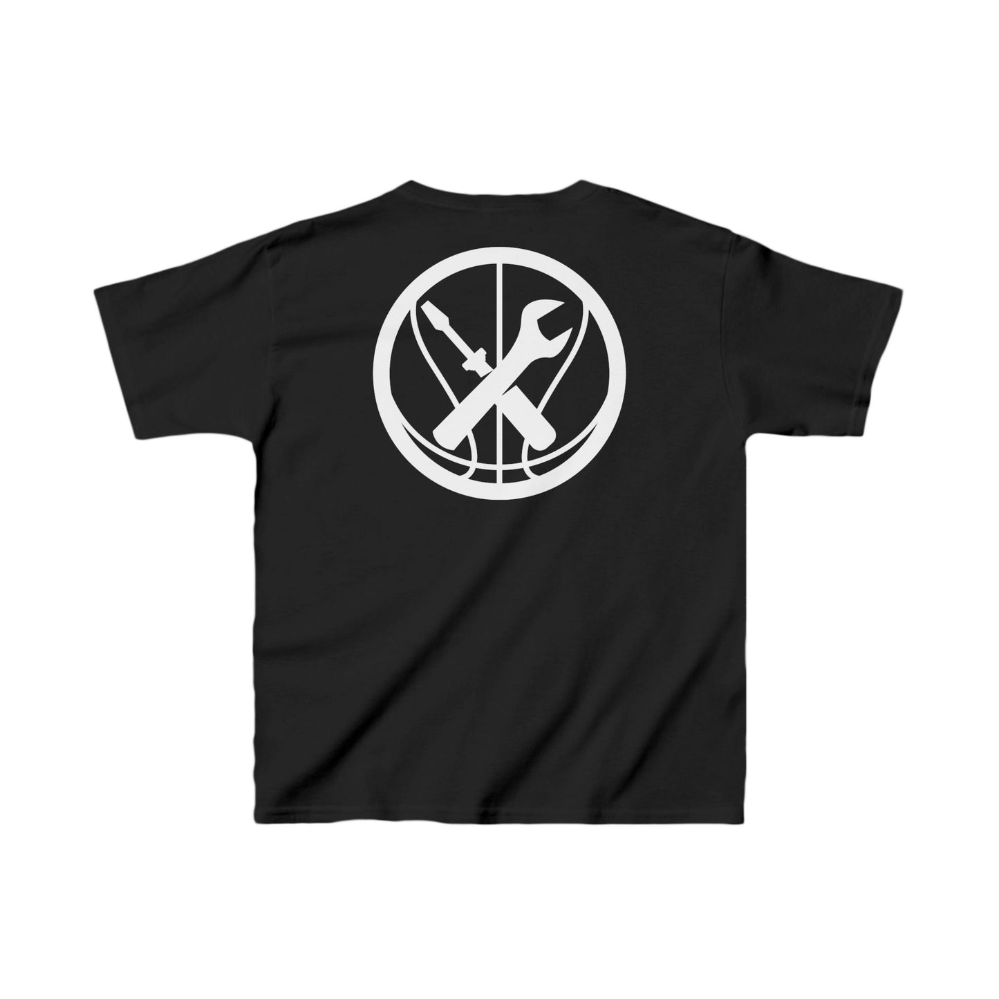 Hoops Mechanic Youth Double Logo SS Tee