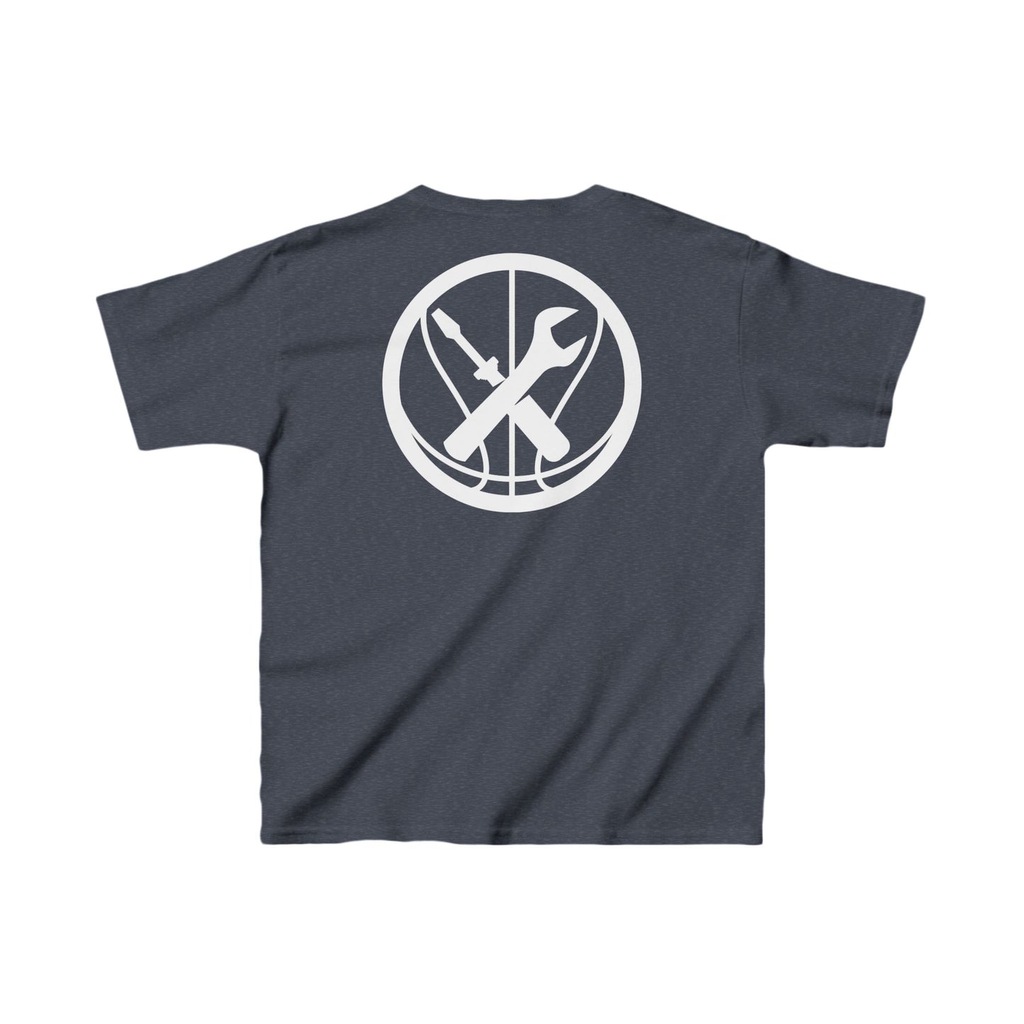 Hoops Mechanic Youth Double Logo SS Tee