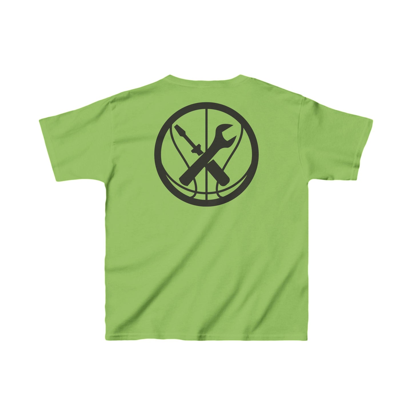 Hoops Mechanic Youth Double Logo SS Tee