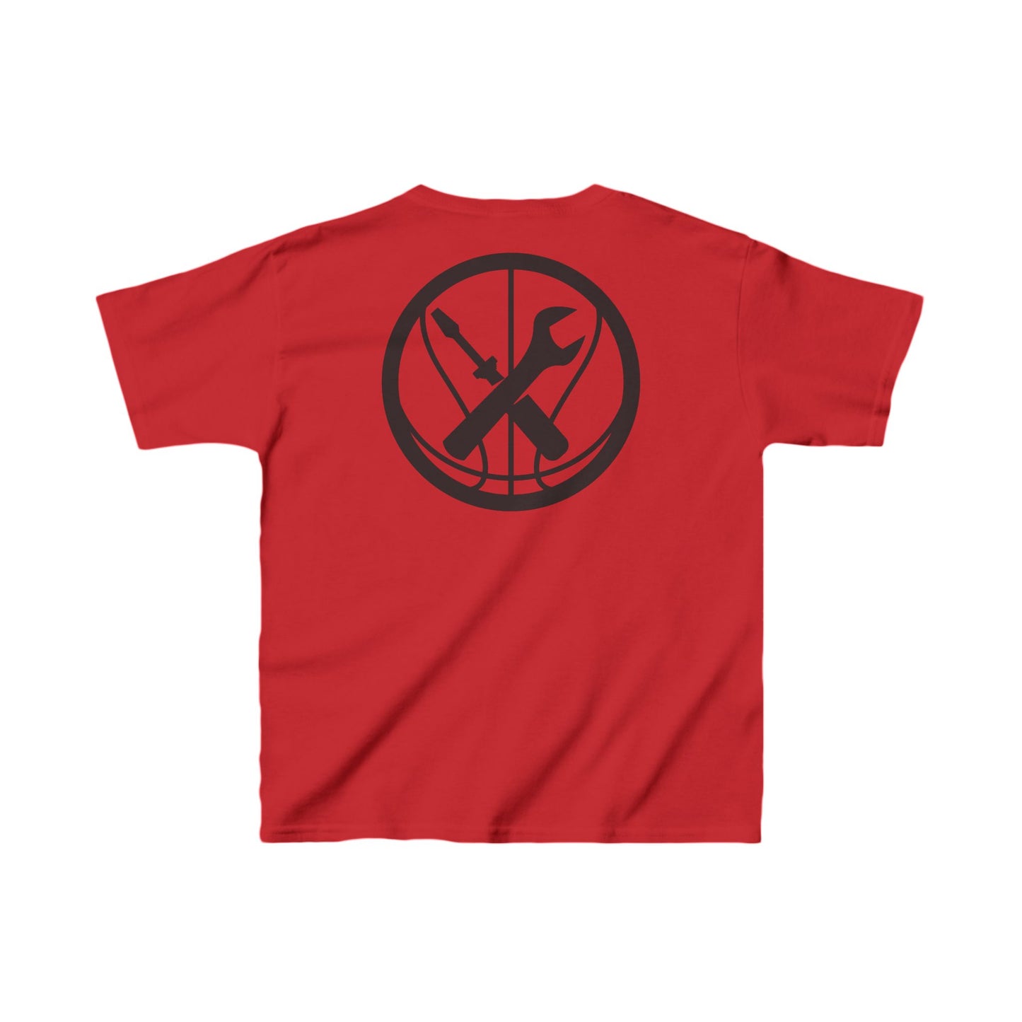 Hoops Mechanic Youth Double Logo SS Tee