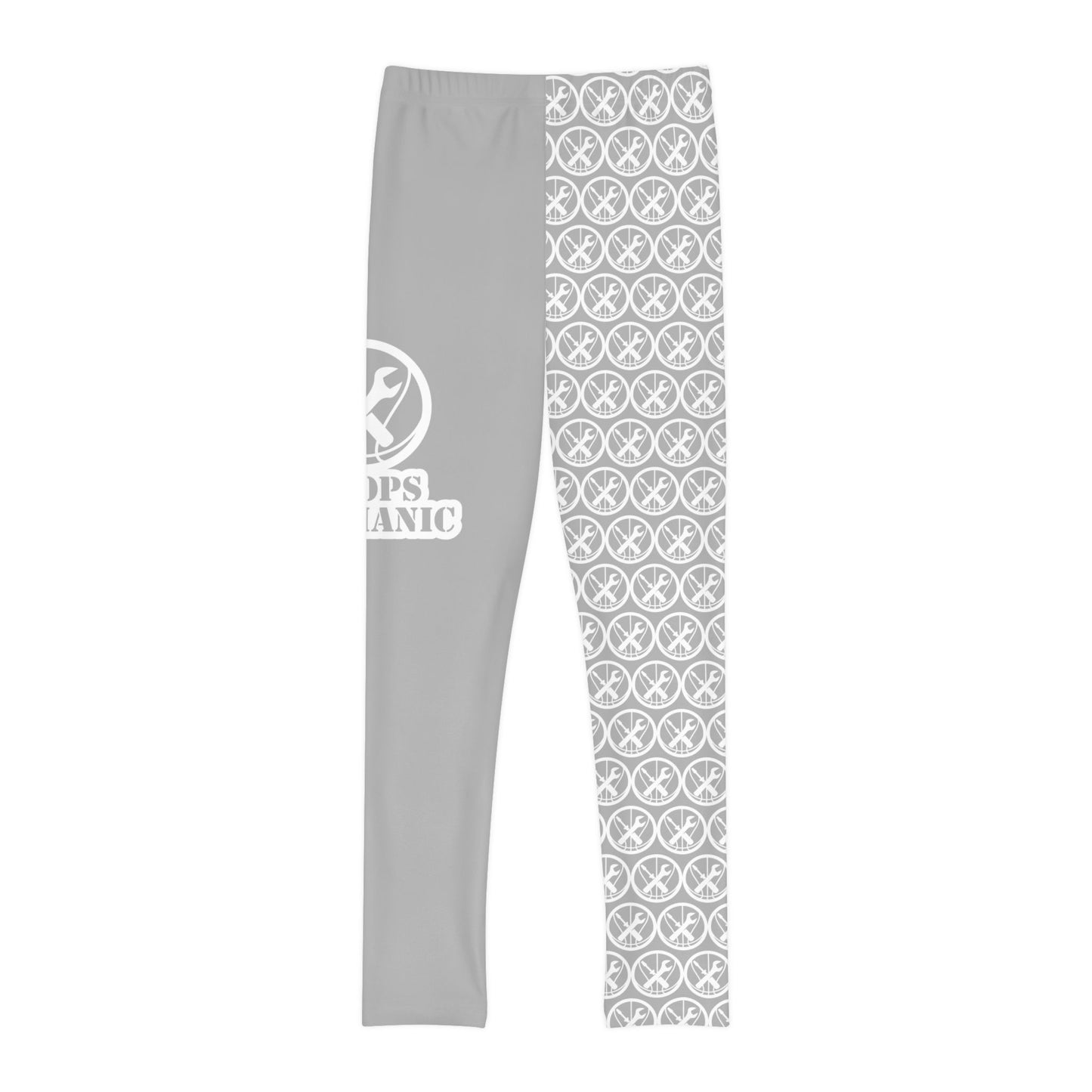 Hoops Mechanic Youth Logo Full-Length Leggings