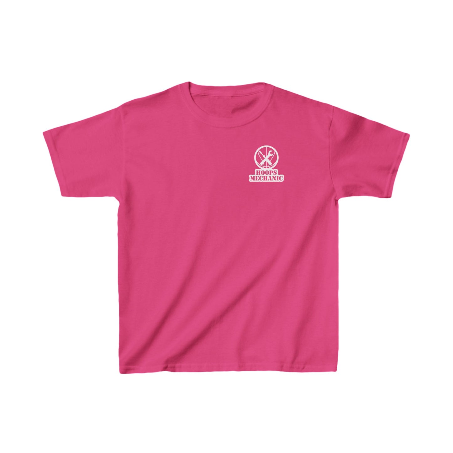 Hoops Mechanic Youth Double Logo SS Tee