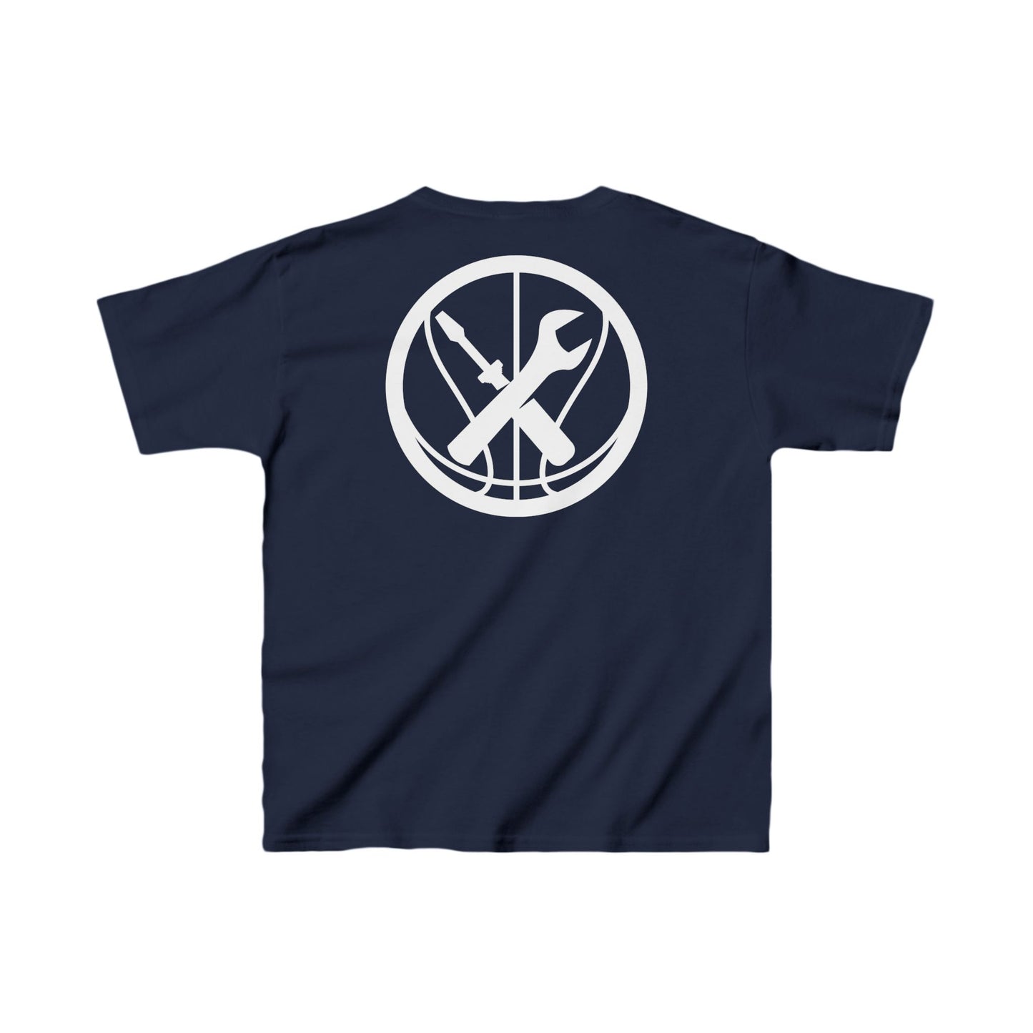 Hoops Mechanic Youth Double Logo SS Tee