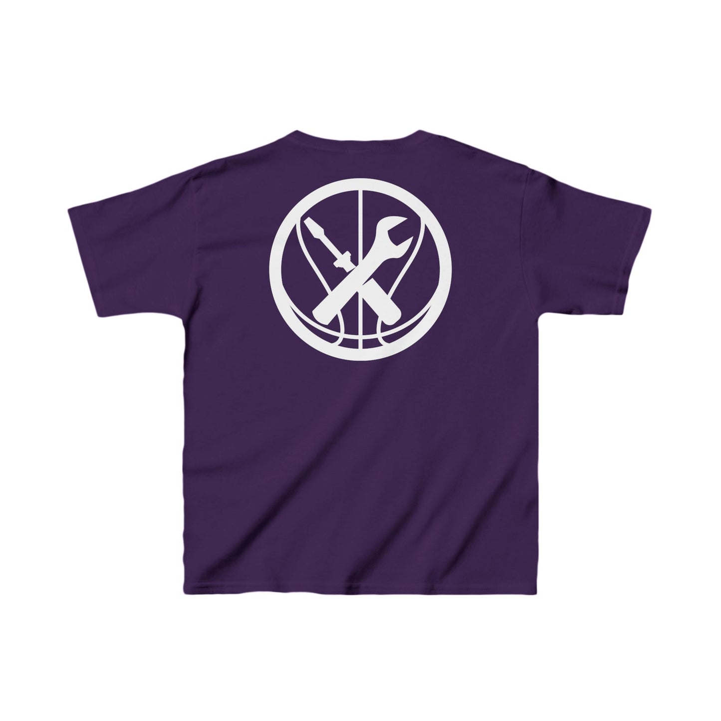 Hoops Mechanic Youth Double Logo SS Tee