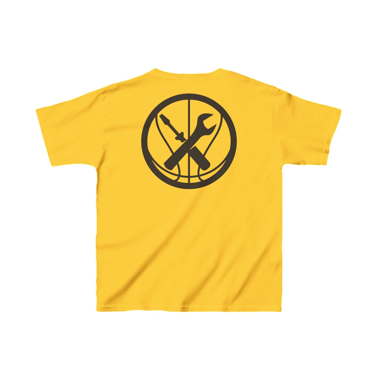 Hoops Mechanic Youth Double Logo SS Tee