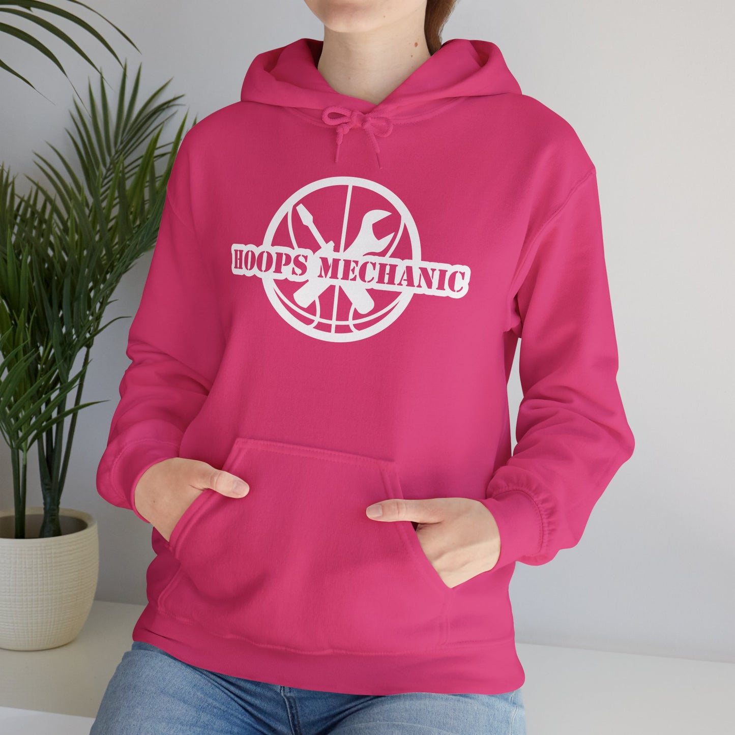 Hoops Mechanic Adult Hoodie