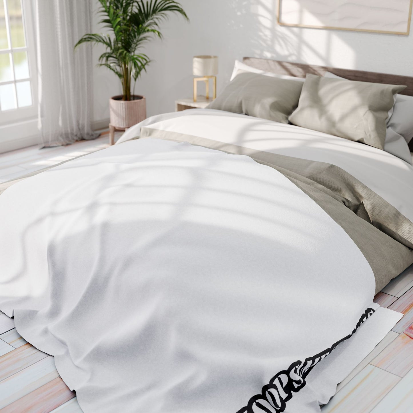 Hoops Mechanic Cozy Fleece Blanket