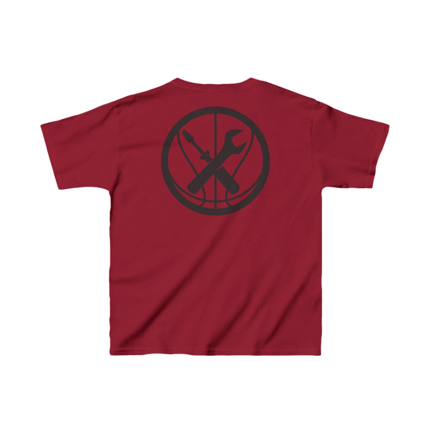 Hoops Mechanic Youth Double Logo SS Tee