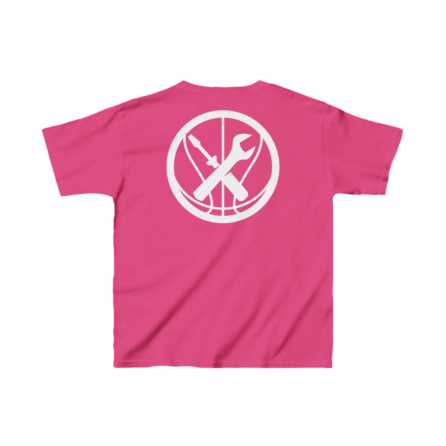 Hoops Mechanic Youth Double Logo SS Tee