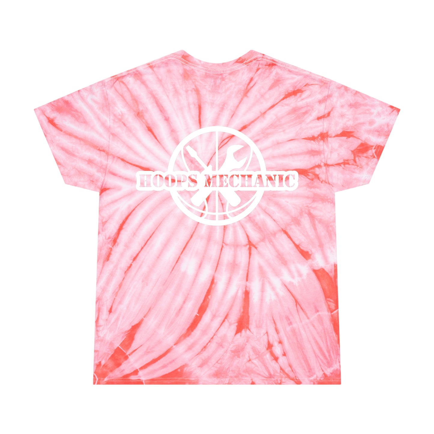 Hoops Mechanic Adult Double Logo Tie-Dye Tee