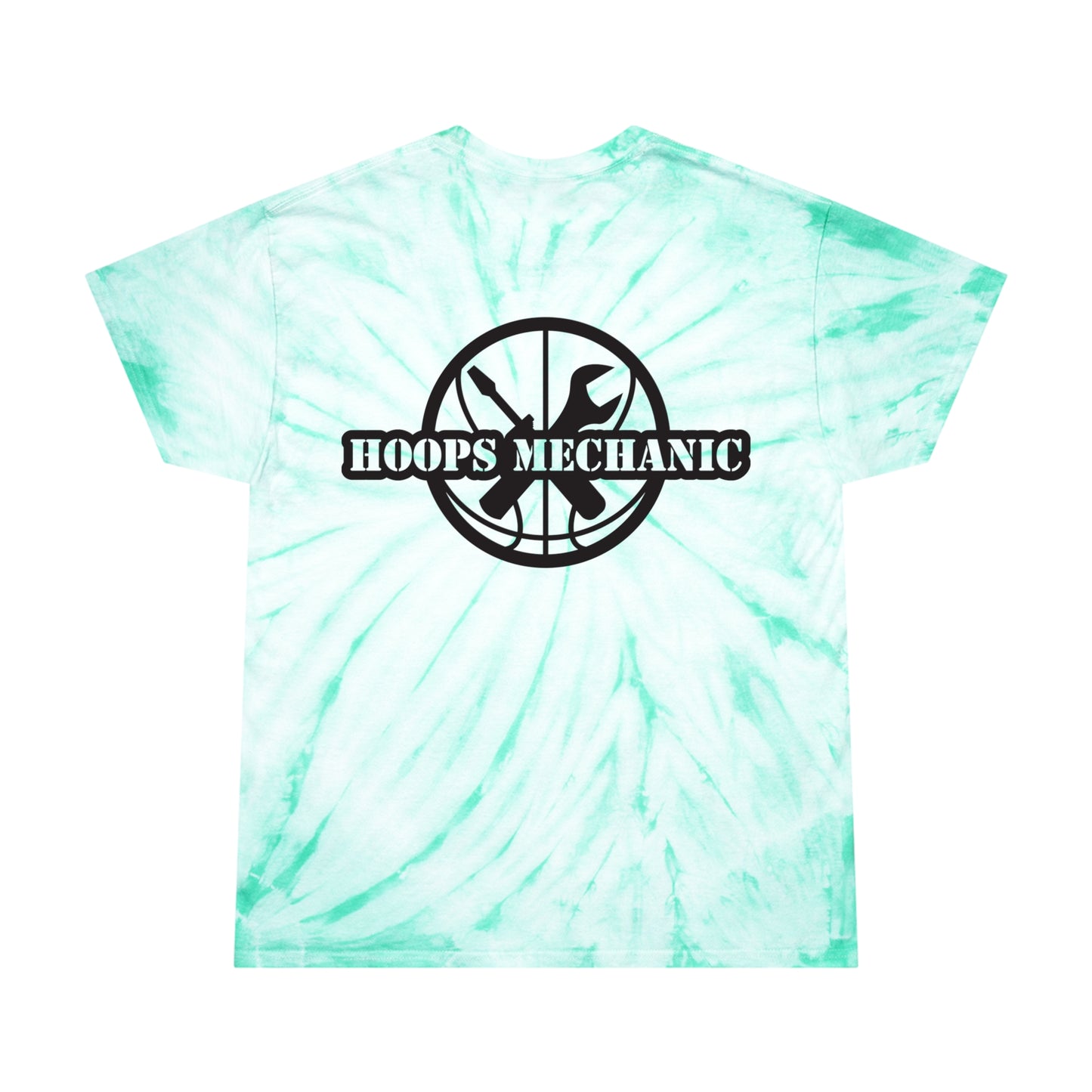 Hoops Mechanic Adult Double Logo Tie-Dye Tee