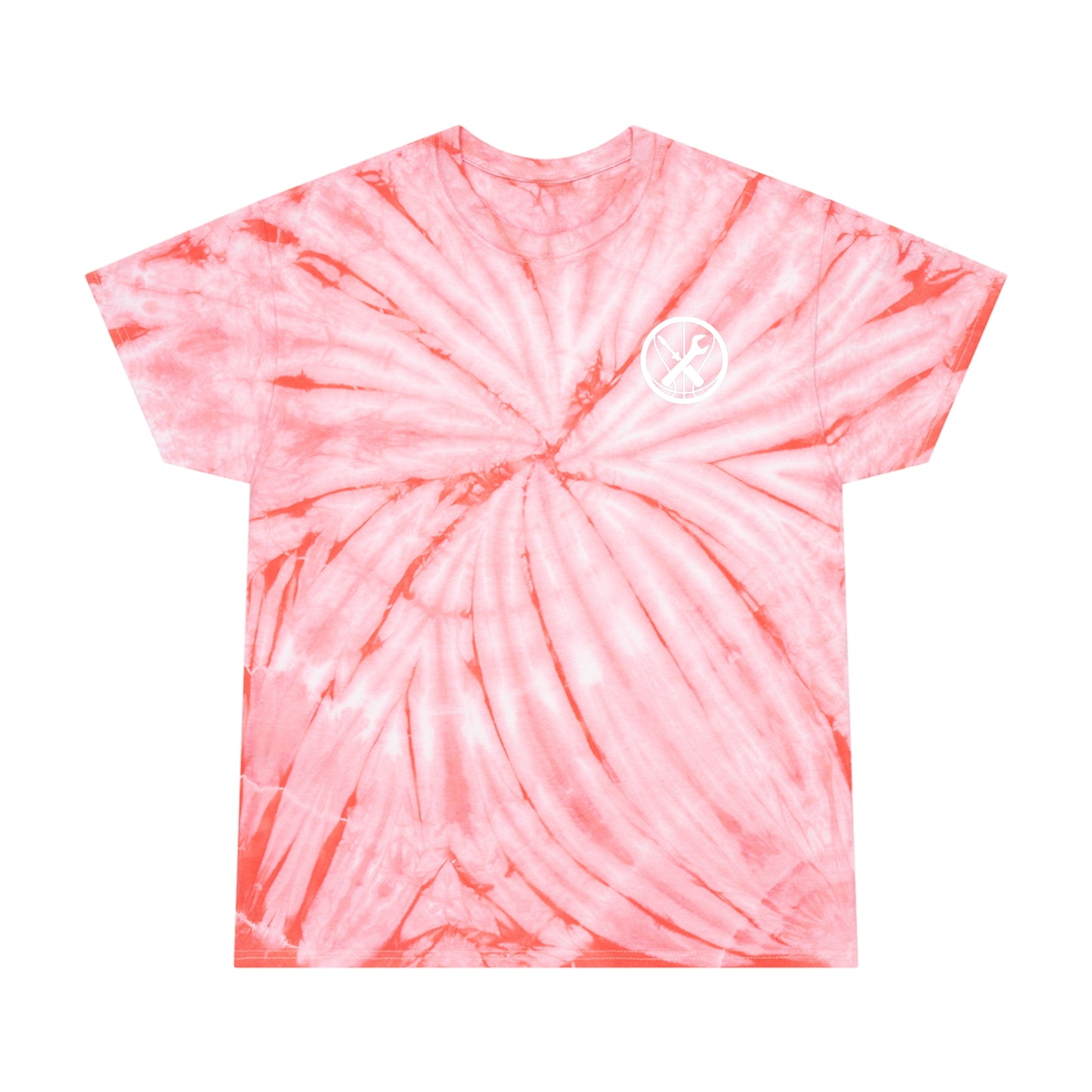 Hoops Mechanic Adult Double Logo Tie-Dye Tee