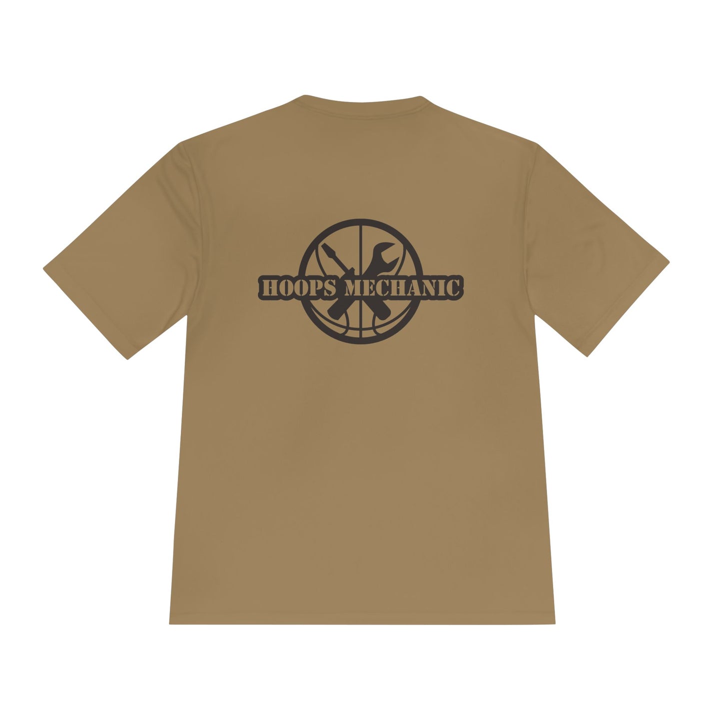 Hoops Mechanic Adult Double Logo Moisture Wicking Tee