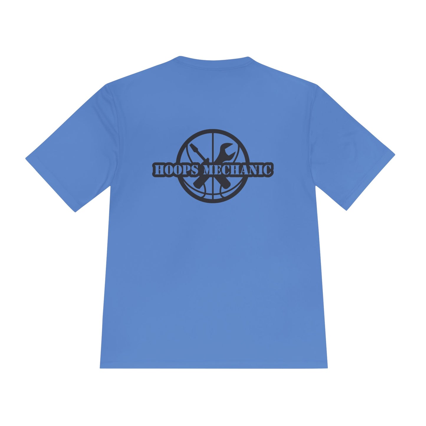 Hoops Mechanic Adult Double Logo Moisture Wicking Tee