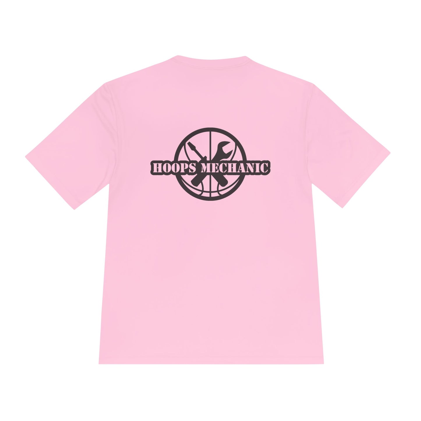 Hoops Mechanic Adult Double Logo Moisture Wicking Tee