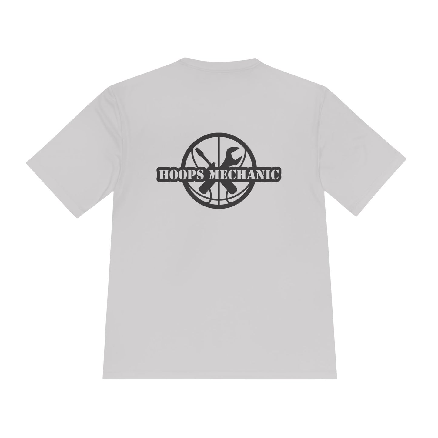 Hoops Mechanic Adult Double Logo Moisture Wicking Tee